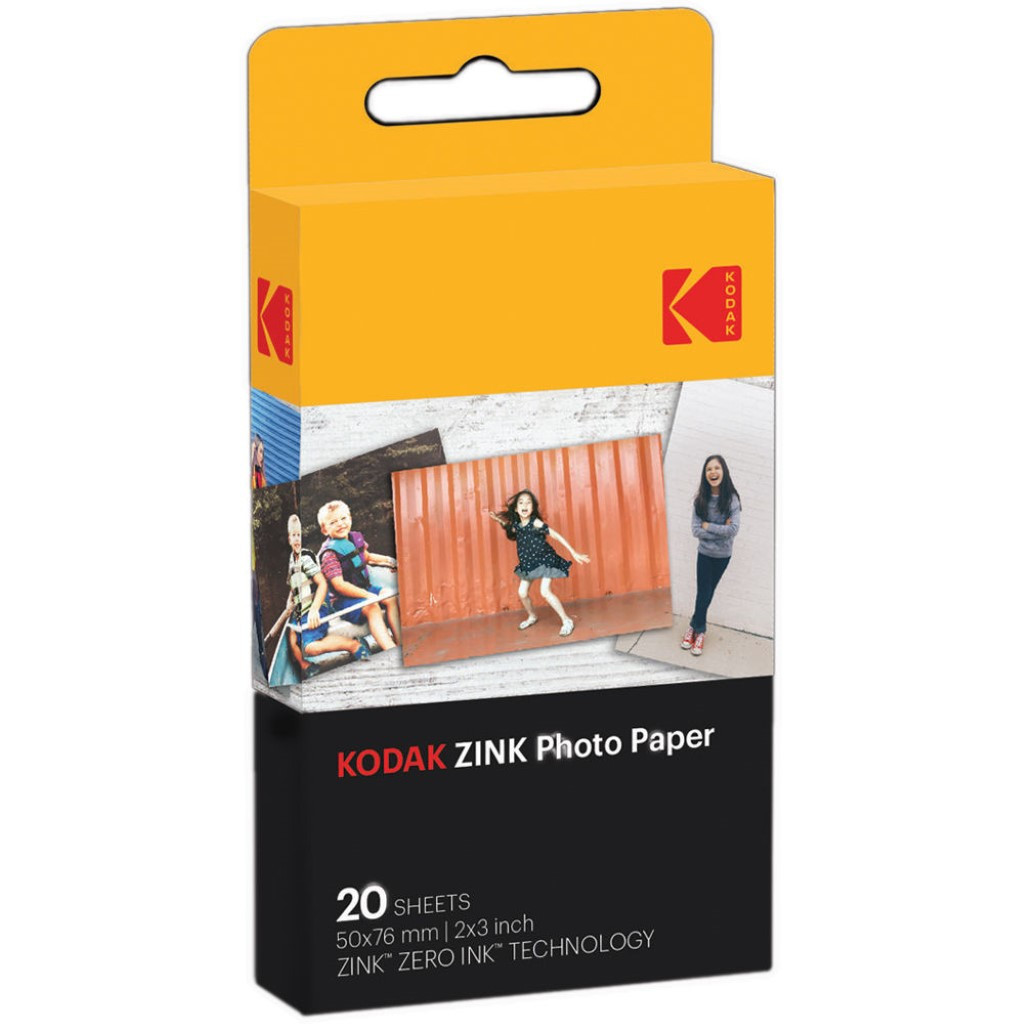 Kodak Printomatic Zinc Papier Photo (20 unités)
