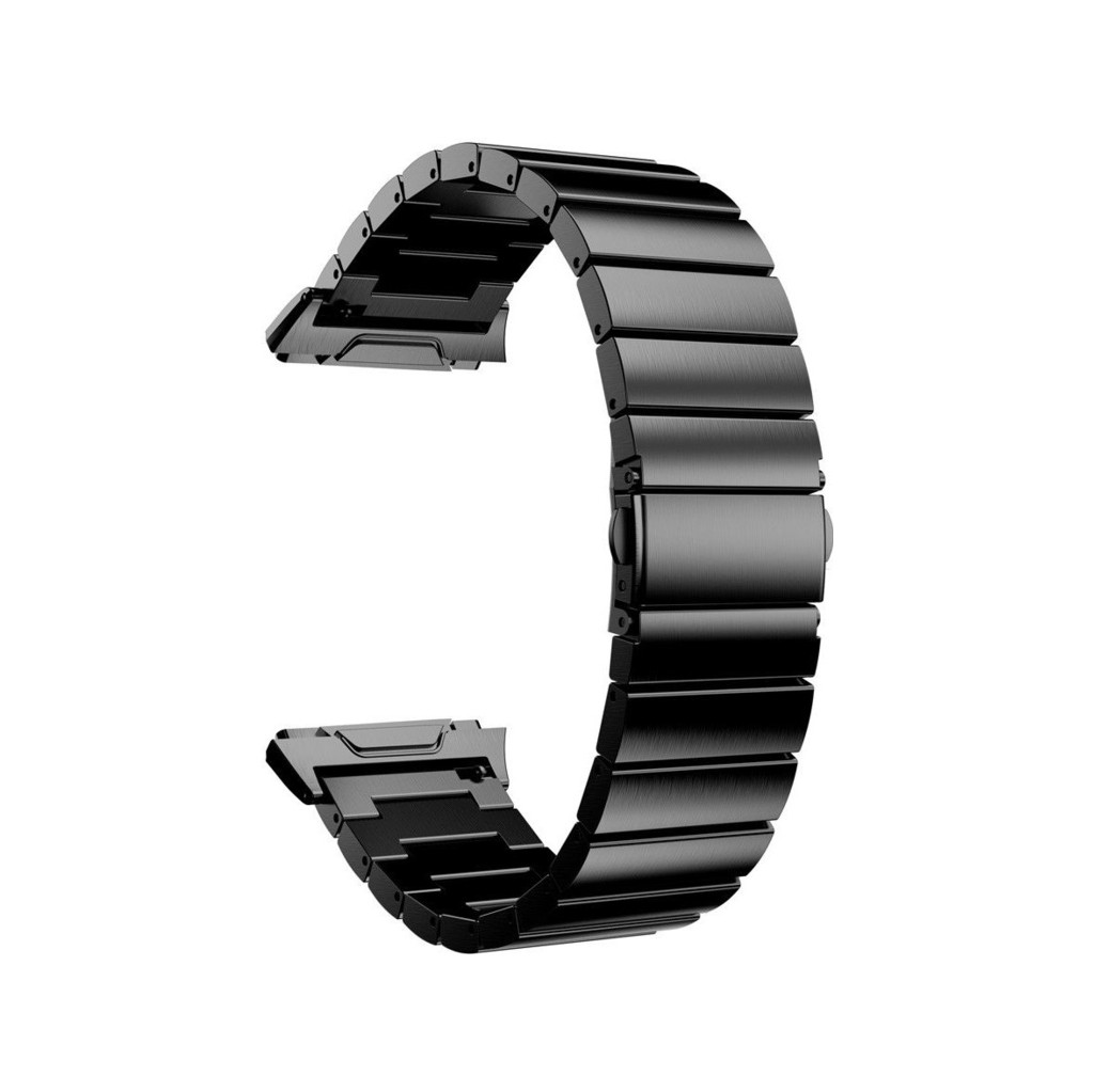 Just in Case Fitbit Ionic Bracelet de Montre en Inox Noir