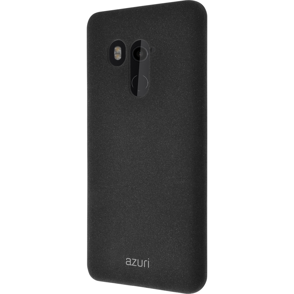 Azuri Flexible Sand Coque arrière HTC U11 Plus Noir