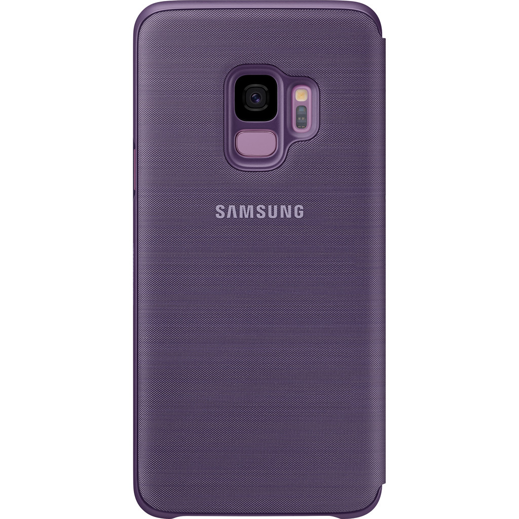 Samsung Galaxy S9 étui LED View Violet