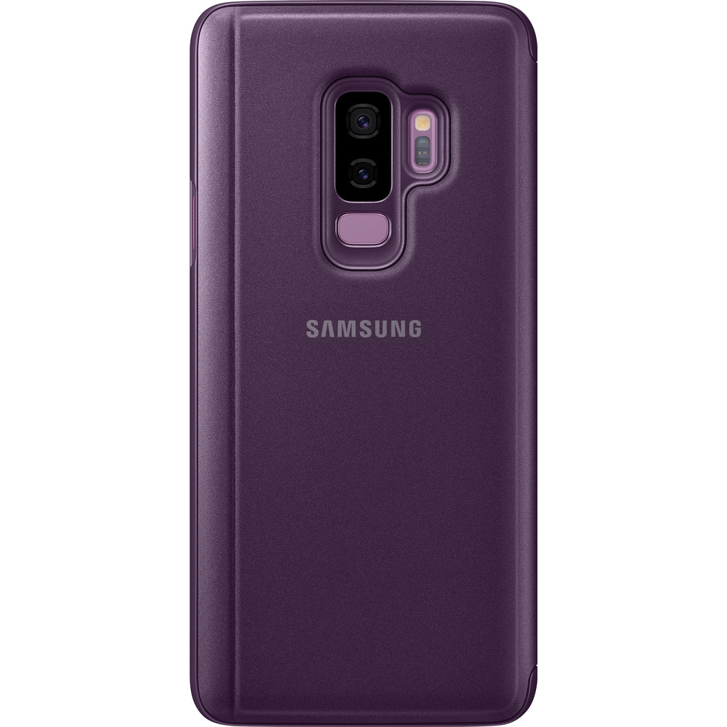 Samsung Galaxy S9 Plus Étui Clear Stand View Cover Violet