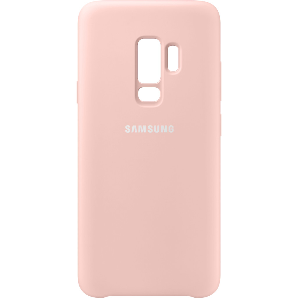 Samsung Galaxy S9 Plus Coque arrière Silicone Rose