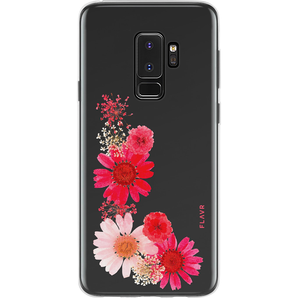 FLAVR iPlate Real Flower Sofia Samsung Galaxy S9 Plus Coque arrière