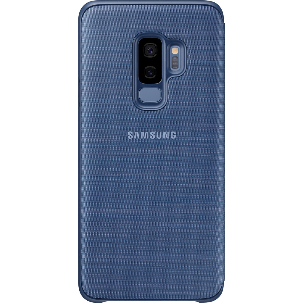 Samsung Galaxy S9 Plus étui LED View Bleu