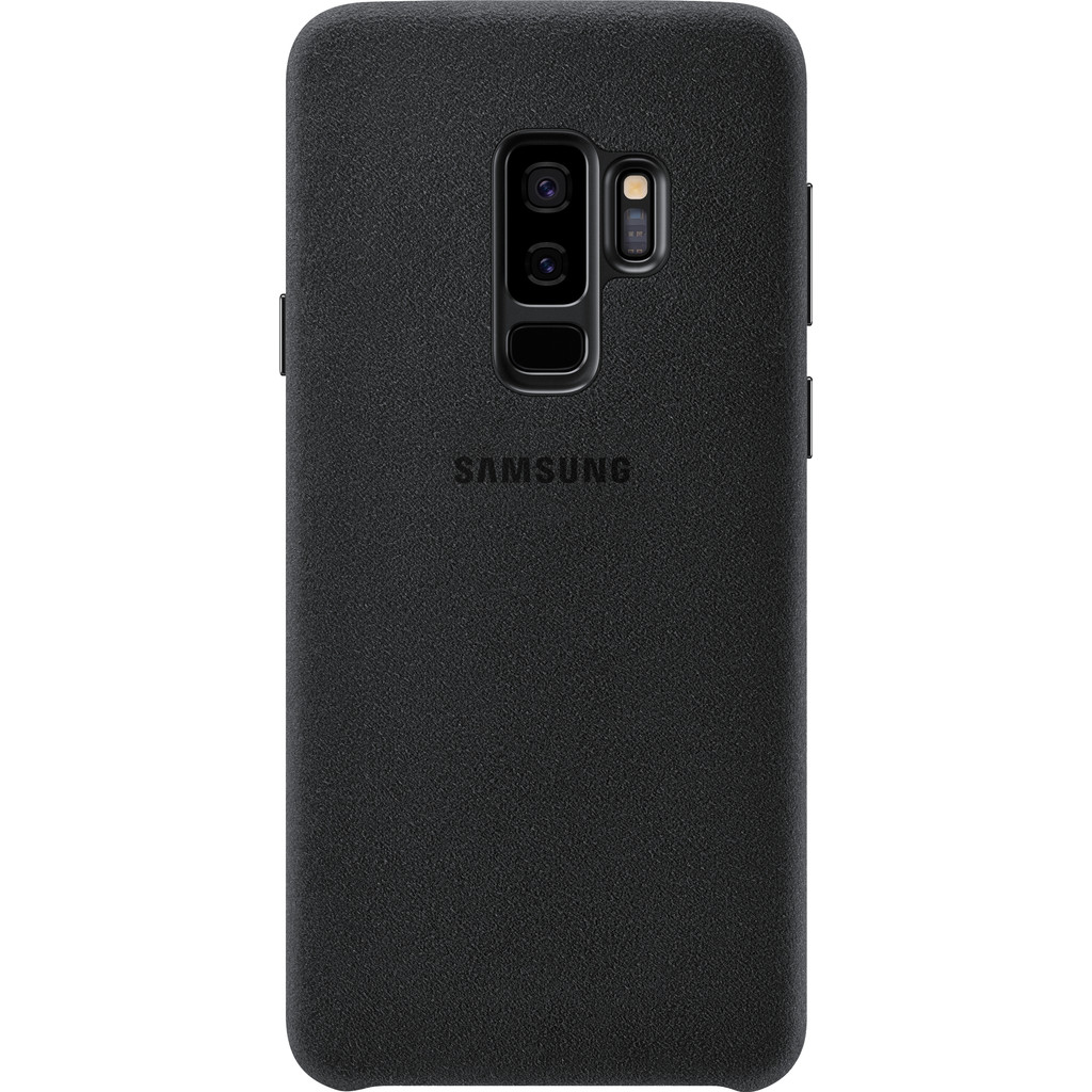 Samsung Galaxy S9 Plus Coque arrière Alcantara Noir