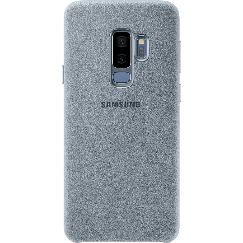 Samsung Galaxy S9 Plus Coque arrière Alcantara Bleu clair