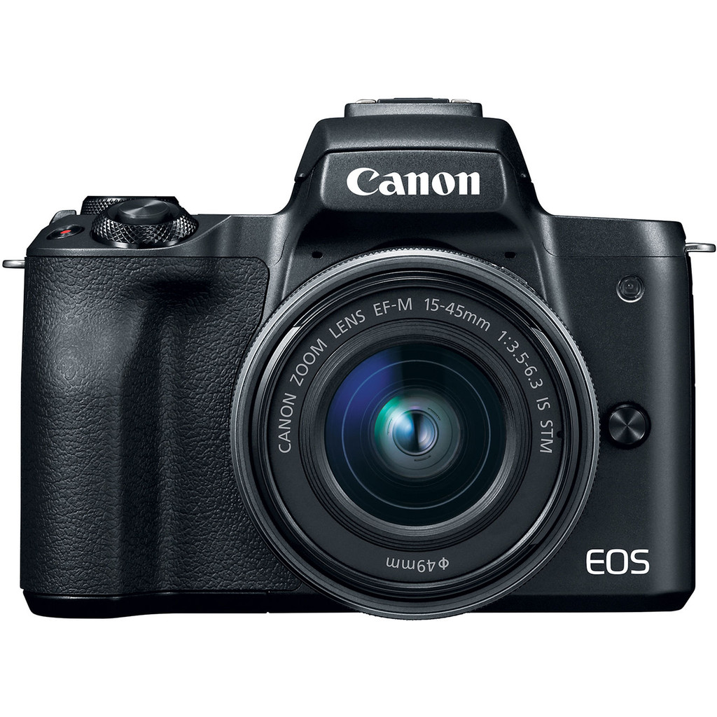 Canon EOS M50 Boîtier Noir + 15-45 mm IS STM