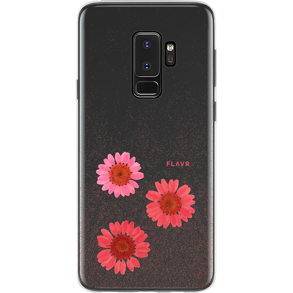 FLAVR iPlate Real Flower Gloria Samsung Galaxy S9 Plus Coque arrière