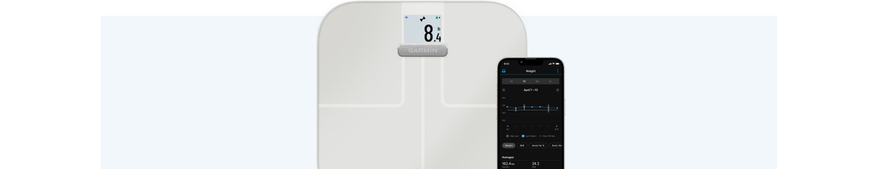 Scale for garmin discount connect