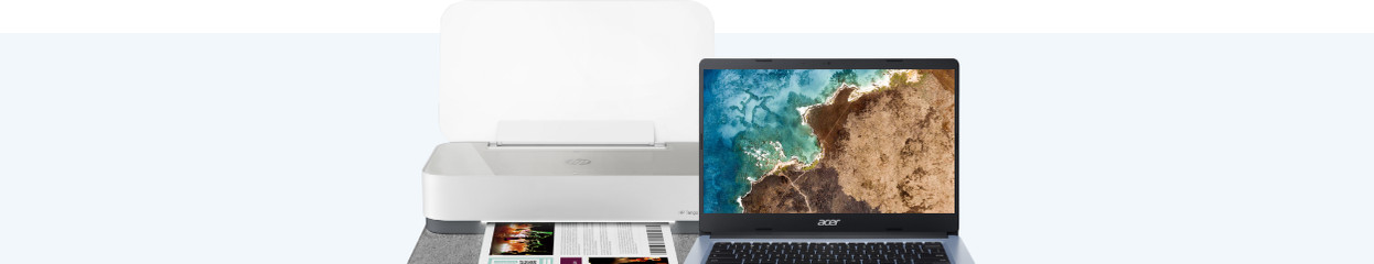 Configuration de l'imprimante HP (Chromebook)