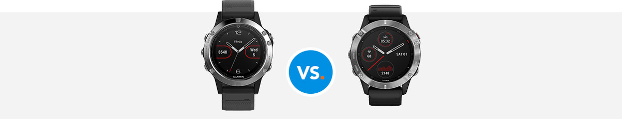 Comparer la Garmin Fenix 6 avec la Garmin Fenix 5 Coolblue