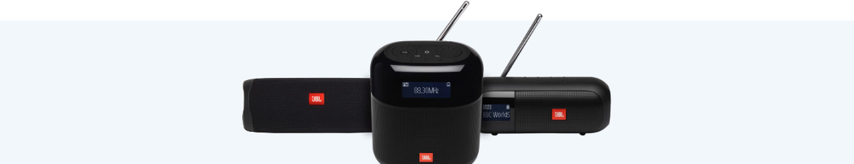 JBL Tuner XL  Radio DAB/DAB+/FM portable avec Bluetooth et son