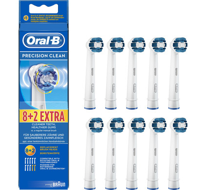 Appal tellen Groen Oral-B Precision Clean (10 stuks) - Coolblue - Voor 23.59u, morgen in huis