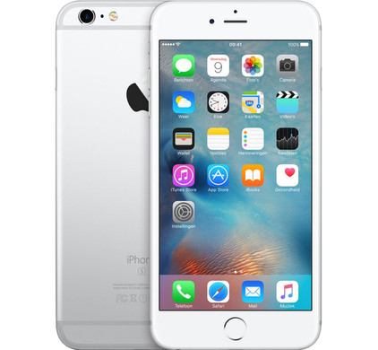 probleem oplichterij Brullen Apple iPhone 6s Plus 128GB Zilver - Coolblue - Voor 23.59u, morgen in huis