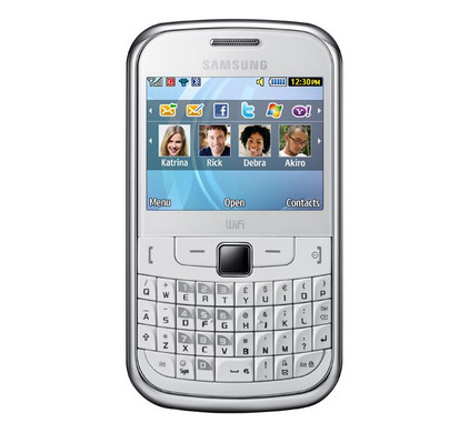 Oneindigheid Snazzy registreren Samsung Ch@t 335 Chic White AZERTY - Coolblue - Voor 23.59u, morgen in huis