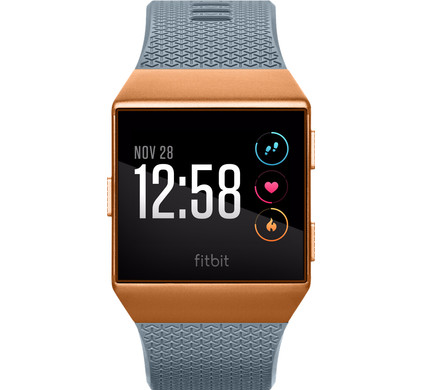 Fitbit ionic blue online orange