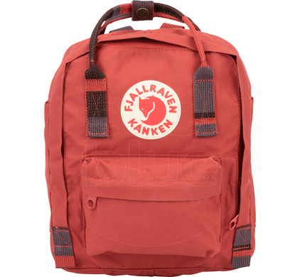 fjallraven deep red random blocked