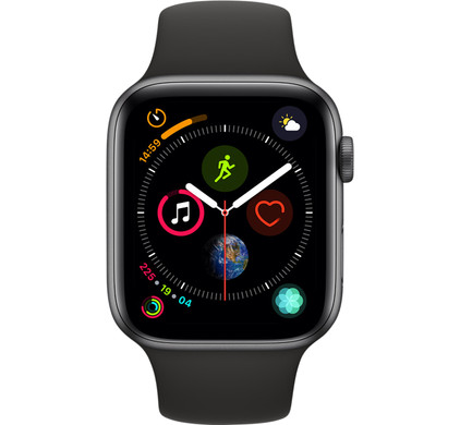 Apple watch 4 sales aluminum black