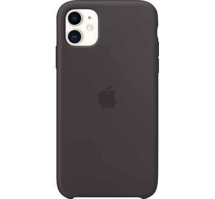 Apple Iphone 11 Silicone Back Cover Black Coolblue Before 23 59 Delivered Tomorrow