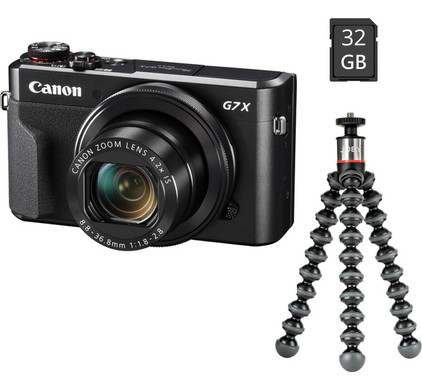 Canon Powershot G7x Mark Ii Black Vlog Kit Coolblue Before 23 59 Delivered Tomorrow