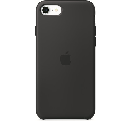 Wolkenkrabber onwetendheid Zwerver Apple iPhone SE 2022 / SE 2020 / 8 / 7 Silicone Back Cover Zwart - Coolblue  - Voor 23.59u, morgen in huis