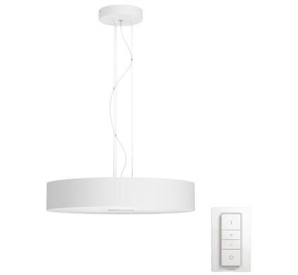 moeilijk Uitgaven labyrint Philips Hue Fair hanglamp White Ambiance Bluetooth Wit - Smart lampen -  Coolblue