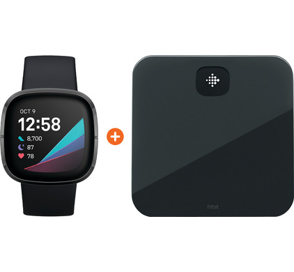 Fitbit Aria 2 Scale Black - Coolblue - Before 23:59, delivered tomorrow