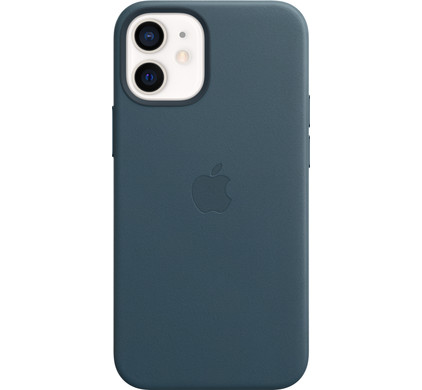 Apple Iphone 12 Mini Back Cover With Magsafe Leather Baltic Blue Coolblue Before 23 59 Delivered Tomorrow