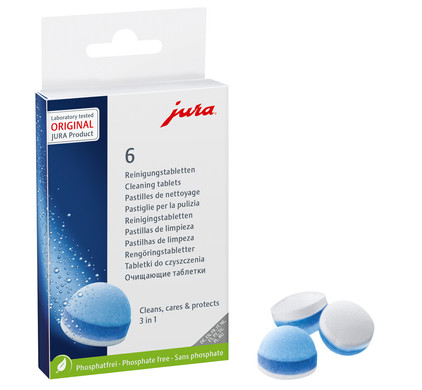 Jura 3 in 1 reinigingstabletten | Reiniging, onderhoud en bescherming in één