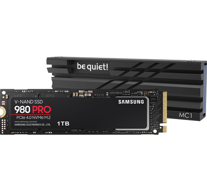 Samsung 980 Pro 1tb M 2 Be Quiet Mc1 M2 Ssd Cooler Coolblue Voor 23 59u Morgen In Huis