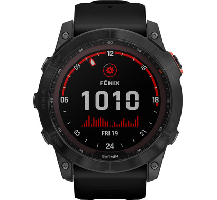 Garmin Fenix 7X Solar Zwart 51mm