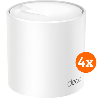 TP-Link Deco X50 Mesh Wifi 6 (4-pack) - 2022