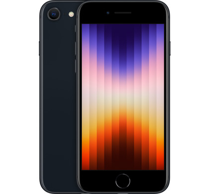 Voorraad Apple iPhone SE 2022 128GB Zwart