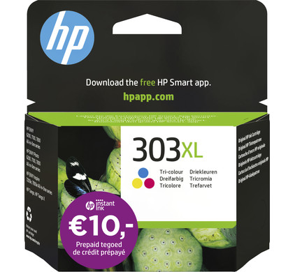 HP 303 - Cartouche d'encre 303XL noir et 303 couleur + crédit Instant Ink