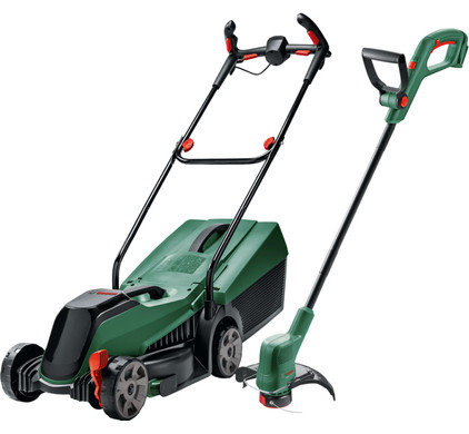 Bosch CityMower 18V-32 + Bosch Easygrasscut 18 incl. 4,0 Ah accu (1x)