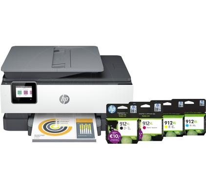 HP OfficeJet Pro Imprimante Tout-en-un HP 8022e, Couleur
