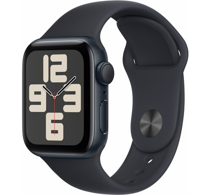 Apple Watch SE (2022) 40mm Midnight Aluminium Sportband S/M