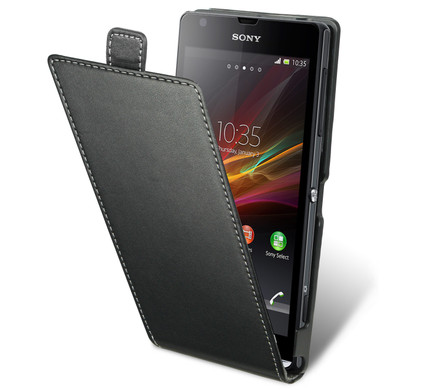 Ongeëvenaard zak Renaissance Muvit Slim Case MFX Sony Xperia SP Black - Coolblue - Voor 23.59u, morgen  in huis