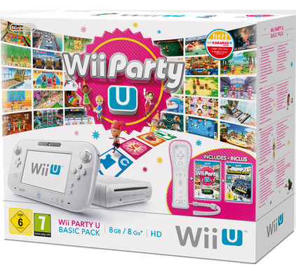 Overwinnen microfoon Geld rubber Nintendo Wii U Basic Pack + Wii Party U + Nintendo Land - Coolblue - Voor  23.59u, morgen in huis