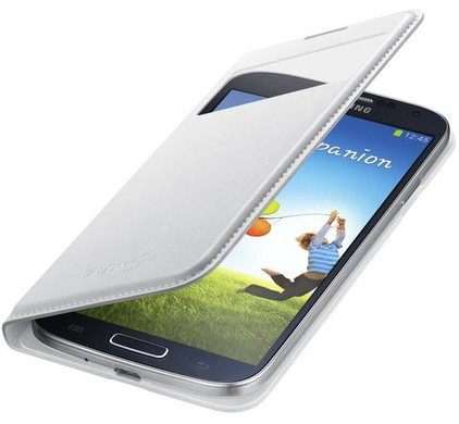ingewikkeld wet voordelig Samsung Galaxy S4 S View Cover Wit - Coolblue - Voor 23.59u, morgen in huis