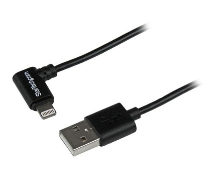 heelal luchthaven Openbaren Startech Haakse Lightning USB Kabel 2 meter - Coolblue - Voor 23.59u,  morgen in huis