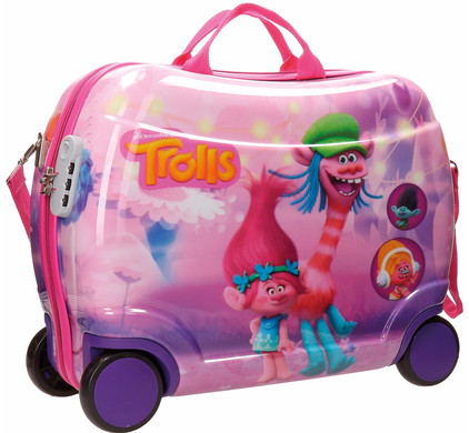 trolls rolling luggage