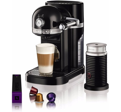 Ingrijpen wapen kopen KitchenAid Nespresso en Aeroccino 5KES0504 Onyx Zwart - Coolblue - Voor  23.59u, morgen in huis