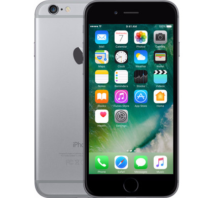 hout Waterig heilig Apple iPhone 6 32GB Grijs - Coolblue - Voor 23.59u, morgen in huis