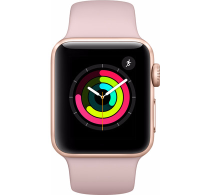 Pink apple cheap watch 3