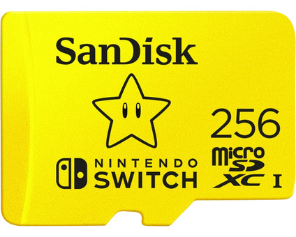 SanDisk MicroSDXC Extreme Gaming 256 Go (Nintendo licensed)