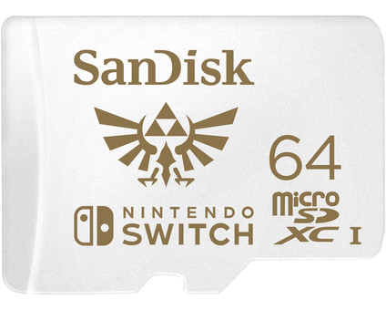 SanDisk Micro SDXC Extreme Gaming 64 Go (sous licence Nintendo)