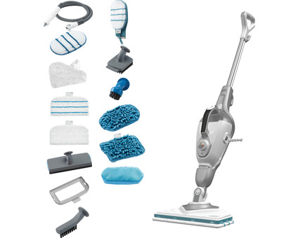 Black+Decker 1600 W Steam Mop 15 accessoires