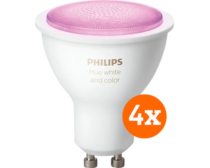 Philips Hue White and Color GU10 Lot de 4