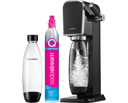 SodaStream DUO noir/métal chez  - bouteilles incluses